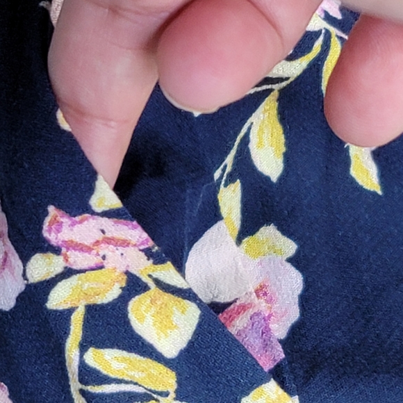 Free People MIDNIGHT COMBO floral blouse /dress - Picture 11 of 11